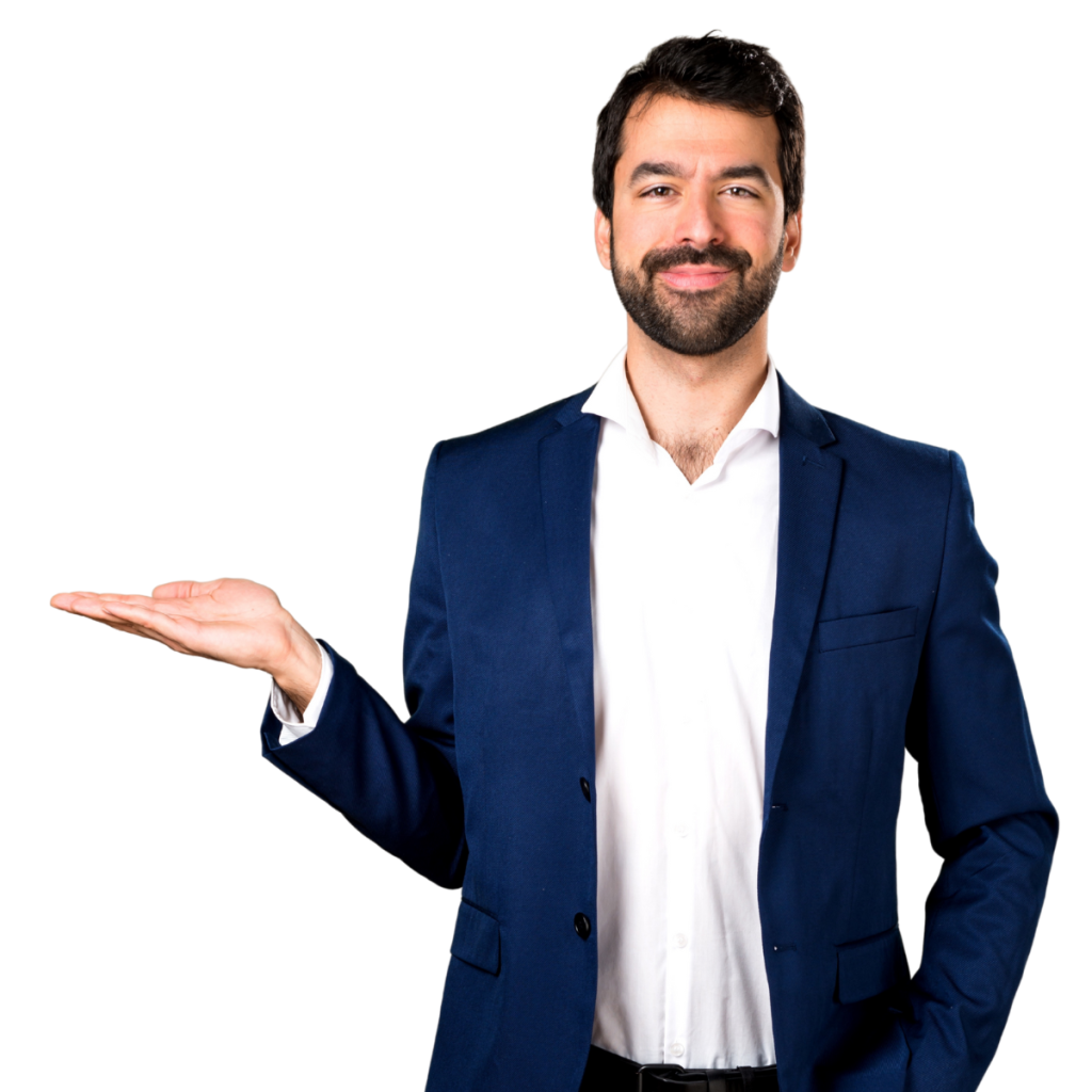 homme présentant les conseils pour la formation à distance